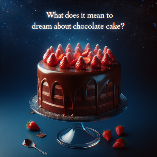Qué significa soñar con un pastel de chocolate