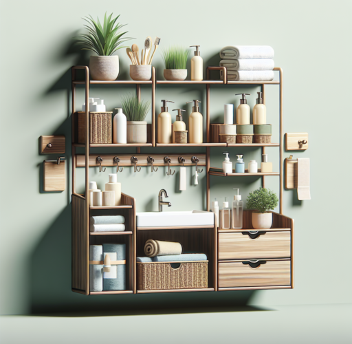 mueble organizador para baño walmart