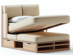 mueble que se convierte en cama