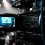 Cámara de cine y rodaje en localizaciones de Sevilla